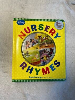 Disney Nursery Rhymes Read-Along Book & CD